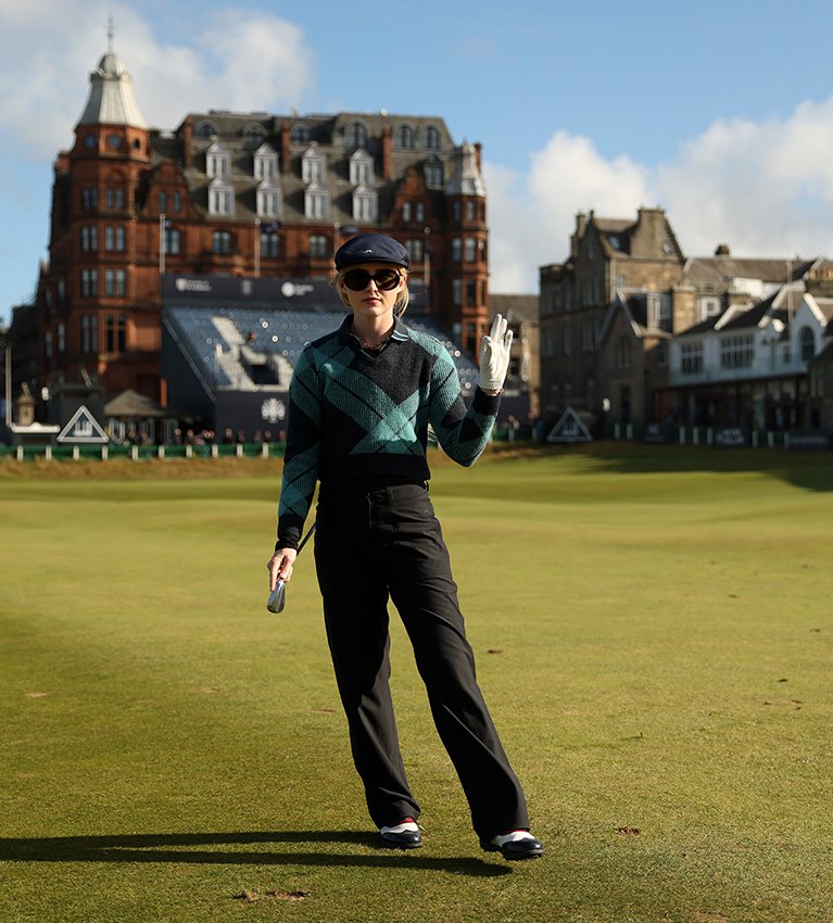 Rock legends ready to swing  on the St Andrews fairways