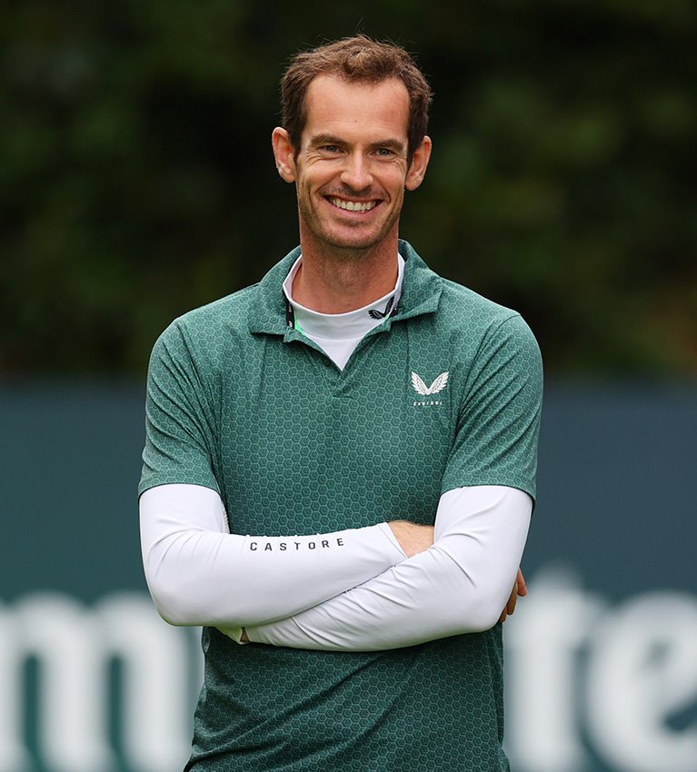 Tennis legend Andy Murray  ready to make his debut